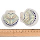 Printed Natural Shell Big Pendants(SH-CBA93AD-19G)-3