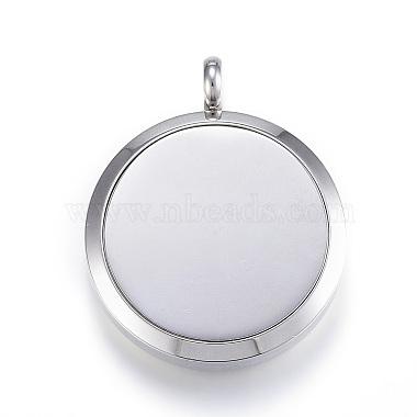 316 Surgical Stainless Steel Diffuser Locket Pendants(X-STAS-E112-20A)-3