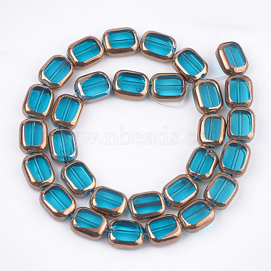 Electroplate Glass Beads Strands(EGLA-S188-10F)-2