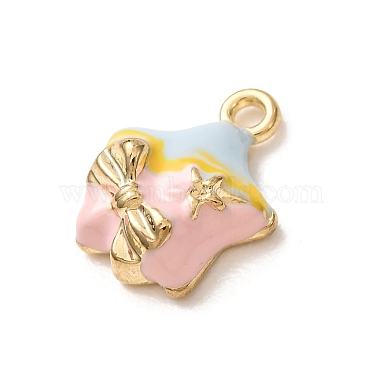 Brass Enamel Pendants(KK-CBA260B-13G)-2