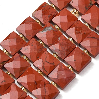 Natural Red Jasper Beads Strands(G-F839-A26-01)-2