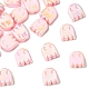 20Pcs UV Plating Acrylic Beads(OACR-YW0005-01B)-1