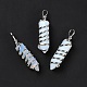 Opalite Big Pointed Pendants(G-I322-05P-09)-1