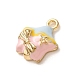 Brass Enamel Pendants(KK-CBA260B-13G)-2