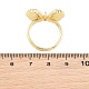 Brass Micro Pave Cubic Zirconia Cuff Open Rings(KK-CBAD104-03G)-4