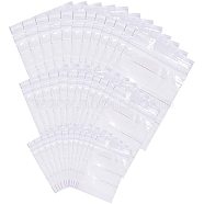 Zip Lock Bags, Resealable Bags, Can be Written, Rectangle, Clear, 7~15x5~10cm, Unilateral Thickness: 3.9 Mil(0.1mm), about 100pcs/size(OPP-PH0001-04)