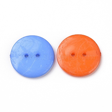 Acrylic Sewing Buttons(BUTT-E084-D-M)-2