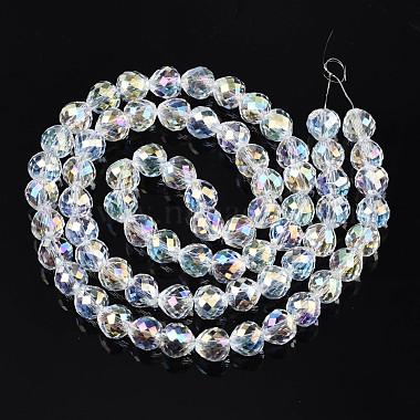 Transparent Glass Beads Strands(EGLA-T008-14B-02)-2