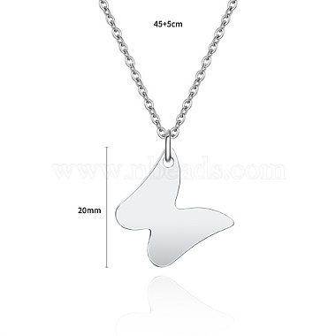 Stainless Steel Pendant Necklaces(FZ5872-1)-4