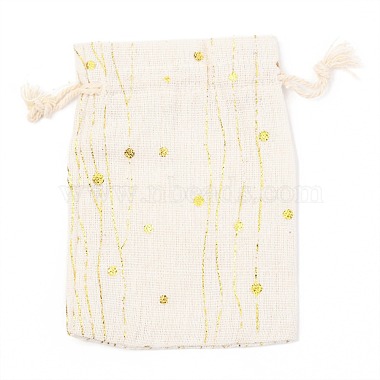 Christmas Theme Cotton Fabric Cloth Bag(ABAG-H104-B11)-2