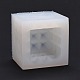 Cuboid DIY Candle Food Grade Silicone Molds with Diamond Shape Ball(DIY-B034-12)-4