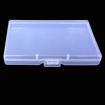 Transparent Plastic Storage Box, for Disposable Face Mouth Cover, Portable Rectangle Dust-proof Mouth Face Cover Storage Containers, Clear, 9.5x6.3x1.5cm