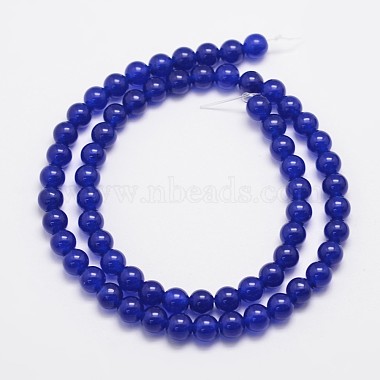 Natural & Dyed Malaysia Jade Bead Strands(X-G-A146-6mm-A22)-2