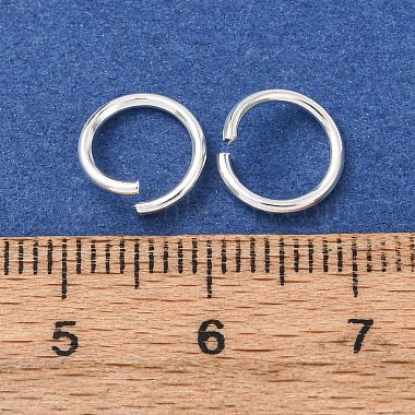 Messing Open Ringe springen(KK-G604-08S-05)-4