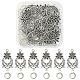20Pcs Tibetan Style Alloy Chandelier Component Links(FIND-YW0003-25)-1