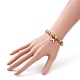 Bracelet extensible en perles acryliques opaques pour enfants(BJEW-JB06498)-4