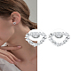 1Pair Zinc Alloy Stud Earrings(EJEW-LP0008-023S)-1
