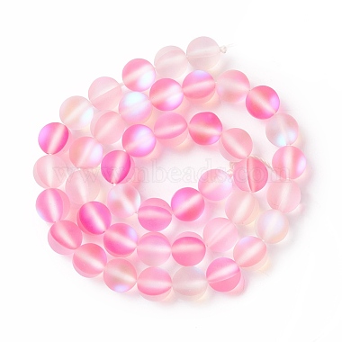Synthetic Moonstone Beads Strands(G-E573-01B-26)-2