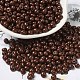 6/0 Opaque Baking Paint Glass Seed Beads(SEED-M012-02A-14)-1