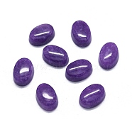 Natural Dyed Jade Cabochons, Oval, 16x12x5.5mm(G-O175-21B)