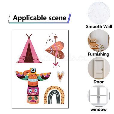 8 Sheets 8 Styles PVC Waterproof Wall Stickers(DIY-WH0345-076)-4