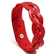 Imitation Leather Braided Cord Bracelets(PW-WG88911-01)-1