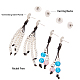 SUNNYCLUE Alloy Stud Earrings(EJEW-SC0001-11MS)-3