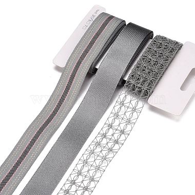 Gray Polyester Ribbon