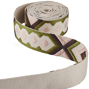 5 Yards Polyester Ribbons(OCOR-GF0005-23A)-7