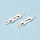 925 Sterling Silver Bead Tips(X-STER-E040-03B)-3