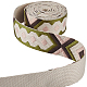 5 Yards Polyester Ribbons(OCOR-GF0005-23A)-7