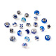Cheriswelry 98 pièces perles européennes en résine craquelée(DIY-CW0001-14)-3