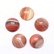 Natural Banded Agate Cabochons(X-G-P393-R40-12mm)-1