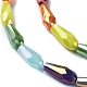 Electroplate Glass Beads Strands(X-EGLA-C004-01)-3
