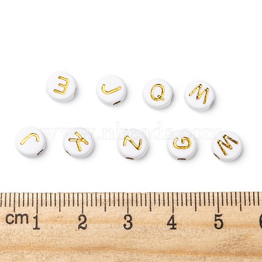 Perles acryliques plaquées(X-PACR-Q112-07)-6