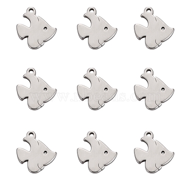 Stainless Steel Color Fish 304 Stainless Steel Charms
