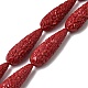 brins de perles sculpt&eacute;es en corail synth&eacute;tique(CORA-C003-09A-02)-2