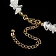 Natural Quartz Crystal Chips Beaded Necklace(NJEW-FZ00004-01)-4