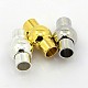 Brass Magnetic Clasps with Glue-in Ends(KK-G230-3mm-M)-1