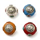 perles de style à la main tibétains(TIBEB-G014-05)-1