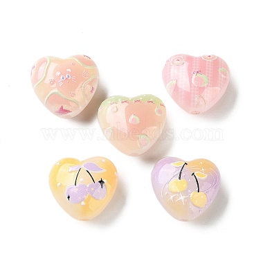 Printed Acrylic Beads(AC-CBA6251-06)-1