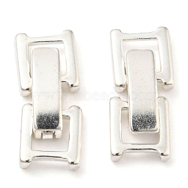 Silver Brass Watch Band Clasps