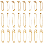 Mixed Color Brass Back Bar Pins(KK-CA0001-33G)