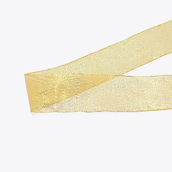 Polyester Ribbon, for Gift Wrapping, Wedding, Brithday Party, Floral Bows Crafts Decoration, Light Khaki, 1-5/8 inch(40mm), about 50yards/roll
