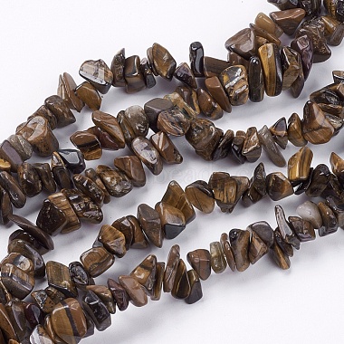 4mm Chocolate Chip Tiger Eye Beads