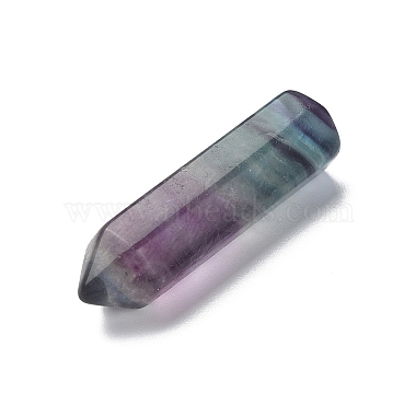 Natural Fluorite Pointed Beads(G-YW0001-40)-4