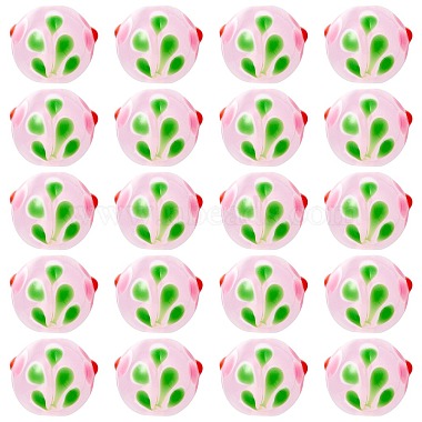 20Pcs Handmade Lampwork Bumpy Beads(LAMP-SZ0001-52A)-1