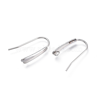 Tarnish Resistant 304 Stainless Steel Earring Hooks(STAS-K211-02P)-2