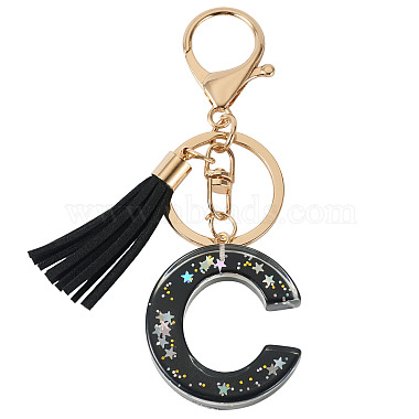 1Pc Resin Letter Keychains(KEYC-TADJ0001-09C)-1