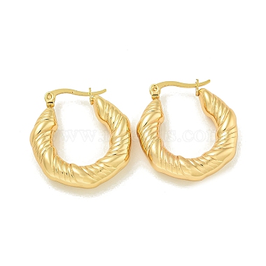 Twist 304 Stainless Steel Earrings